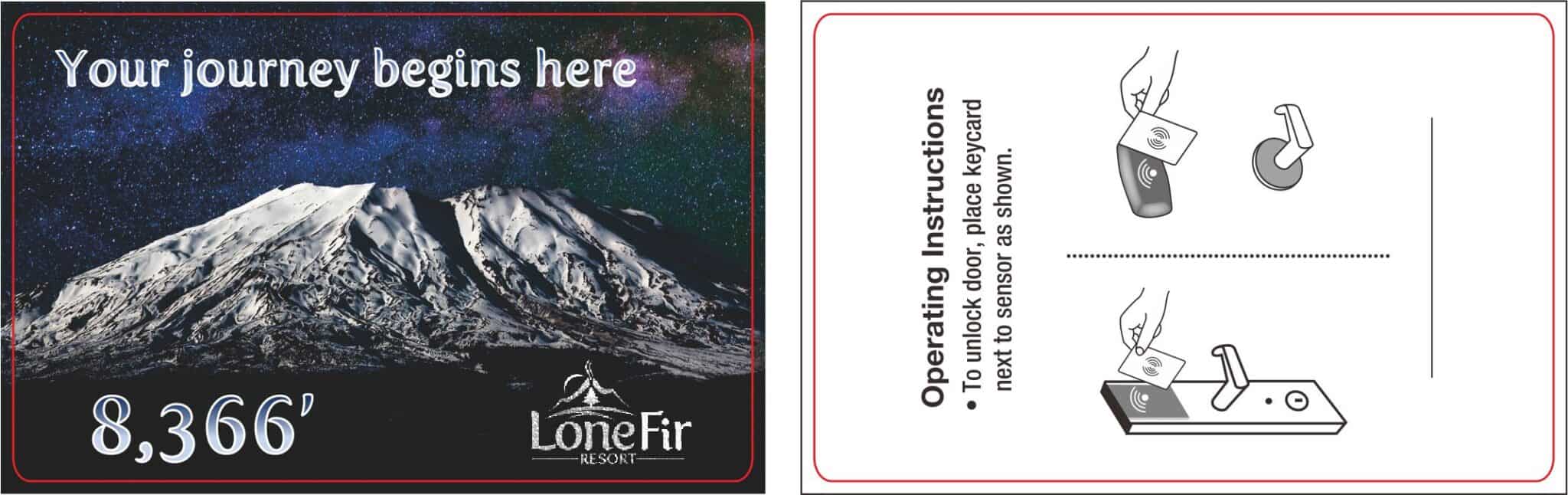 System One / Two RFID Custom Key Cards (Reorder) - Electronic Locks ...